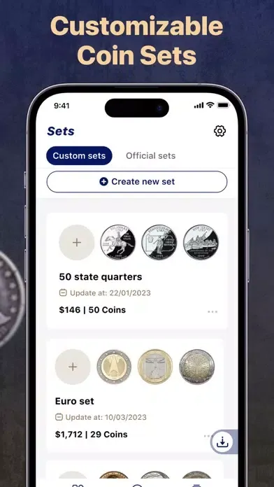 Captures d'écran de CoinVista: Coin Collecting Pal