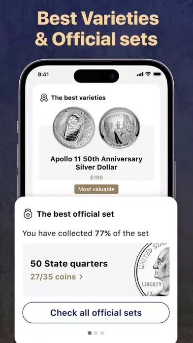 Captures d'écran de CoinVista: Coin Collecting Pal