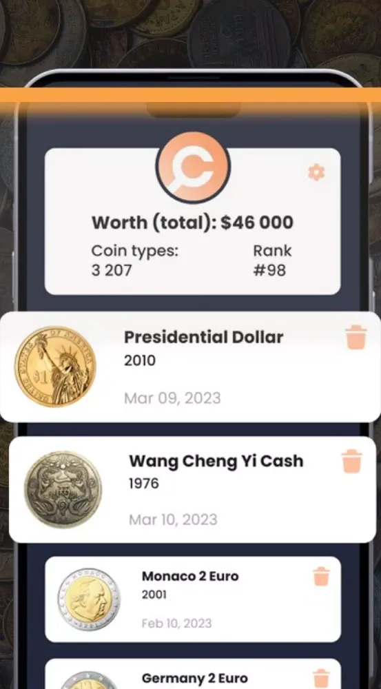 Скриншоты Coin In App Helper: Coin Scan