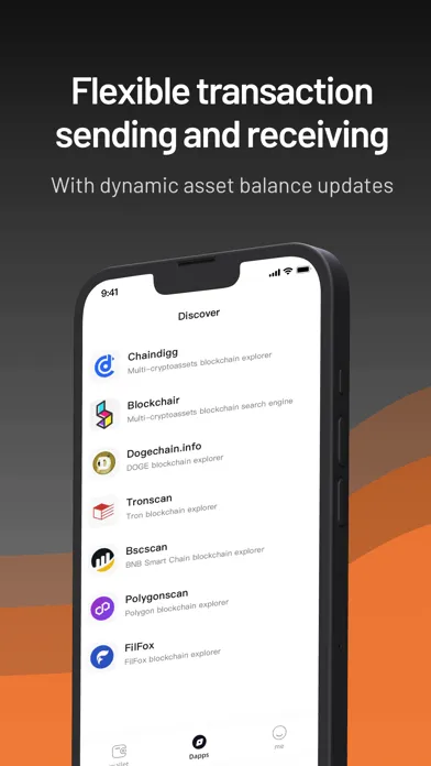 Capturas de tela do Coinbag -Crypto & Web3 Wallet