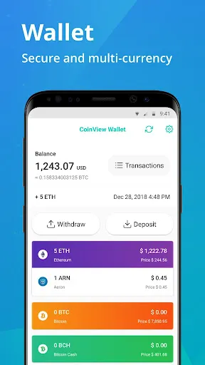صور CoinView: Crypto Portfolio App