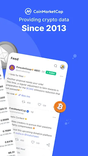 Скриншоты CoinMarketCap: Crypto Tracker
