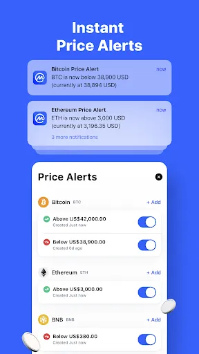 Скриншоты CoinMarketCap: Crypto Tracker