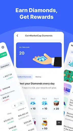 Скриншоты CoinMarketCap: Crypto Tracker