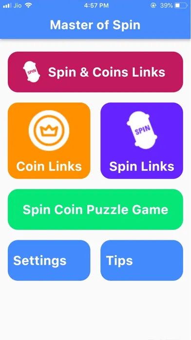 Capturas de tela do Spin Reward for CM