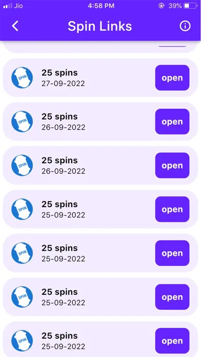 Capturas de tela do Spin Reward for CM