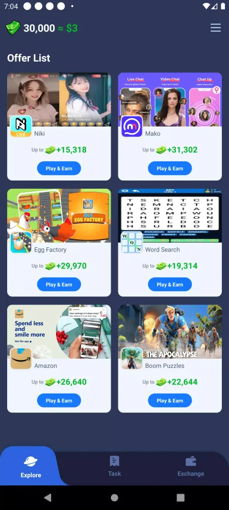 Скриншоты Coins Collector
