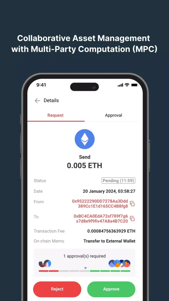 Capturas de pantalla de CoinWallet