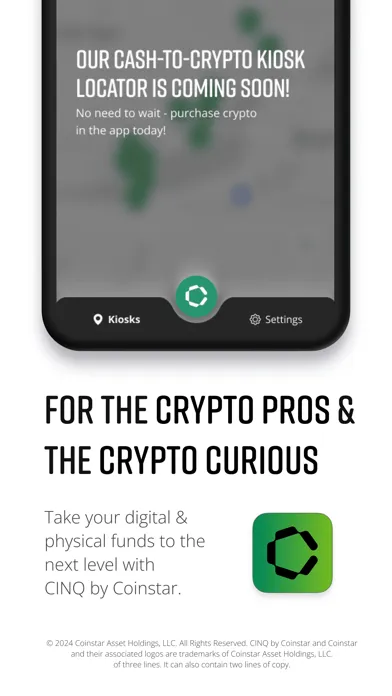 CINQ by Coinstar Screenshots