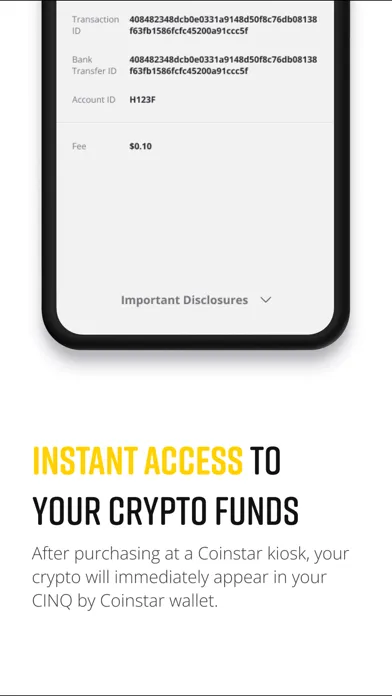 CINQ by Coinstar Screenshots