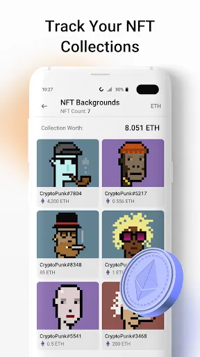 Ảnh chụp màn hình của CoinStats - Crypto Portfolio