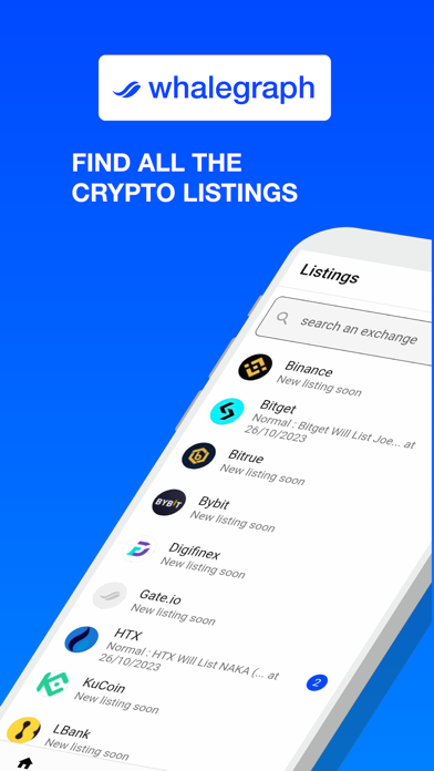 Whalegraph: Crypto ICO hub スクリーンショット