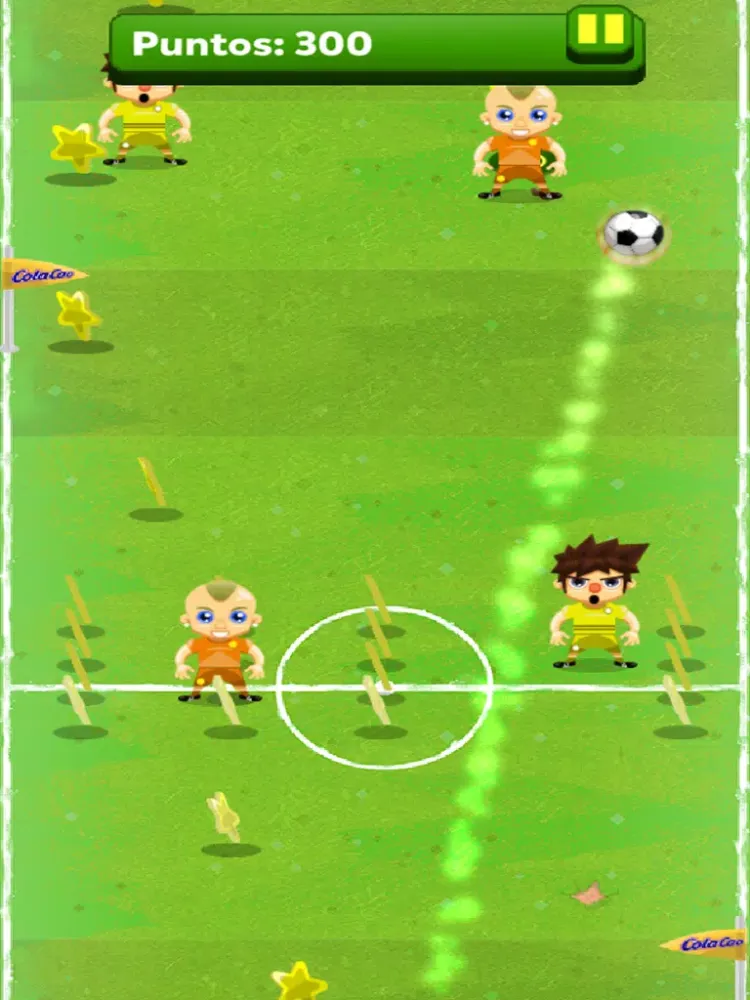 Captures d'écran de Maracao Samba Gol – El juego de fútbol de Cola Cao iPad 