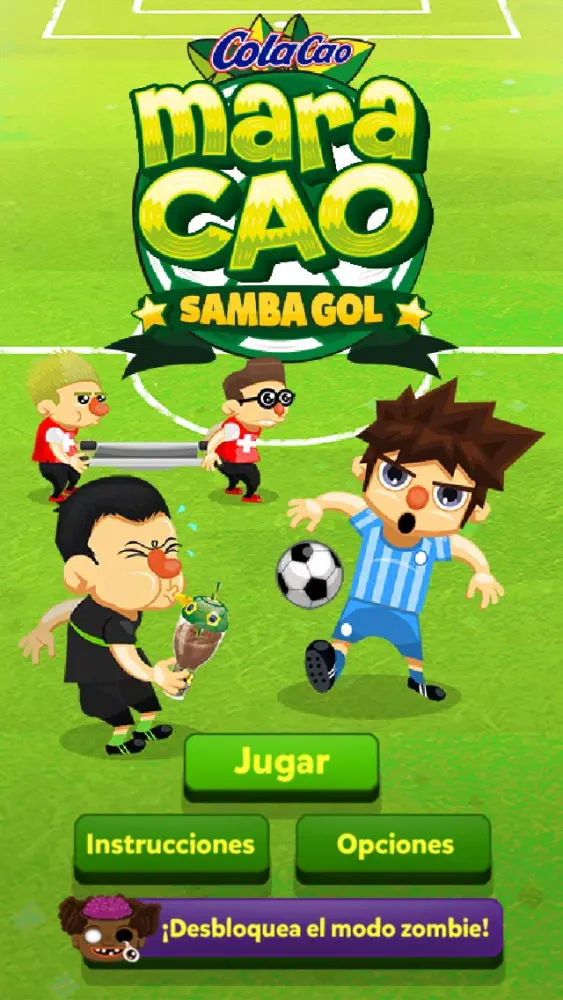 Captures d'écran de Maracao Samba Gol – El juego de fútbol de Cola Cao