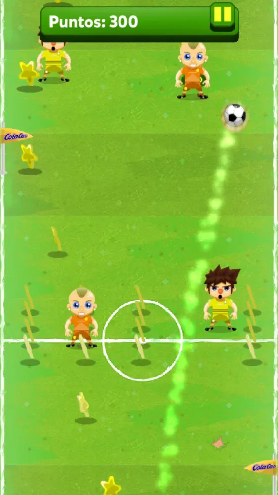 Captures d'écran de Maracao Samba Gol – El juego de fútbol de Cola Cao