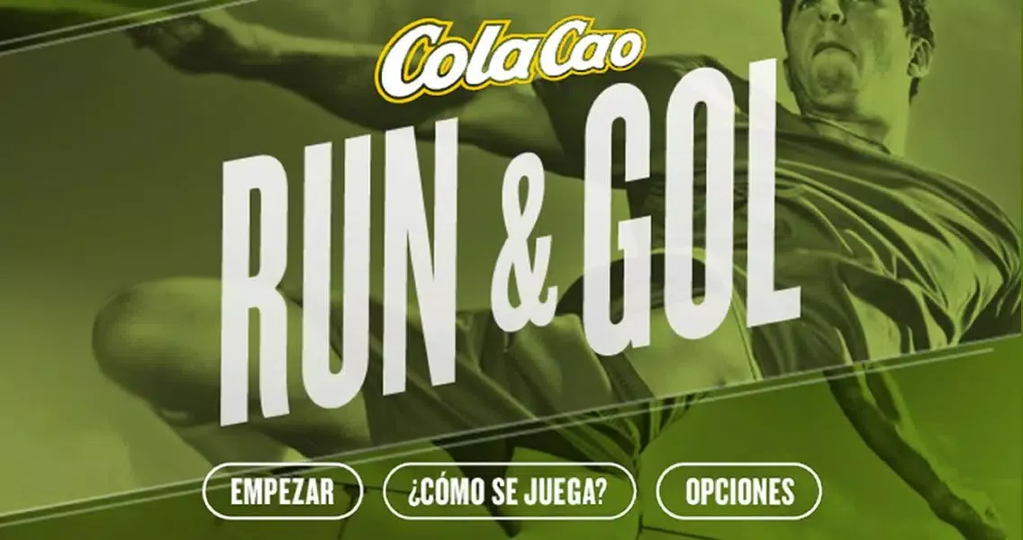 Ảnh chụp màn hình của Cola Cao Run & Gol