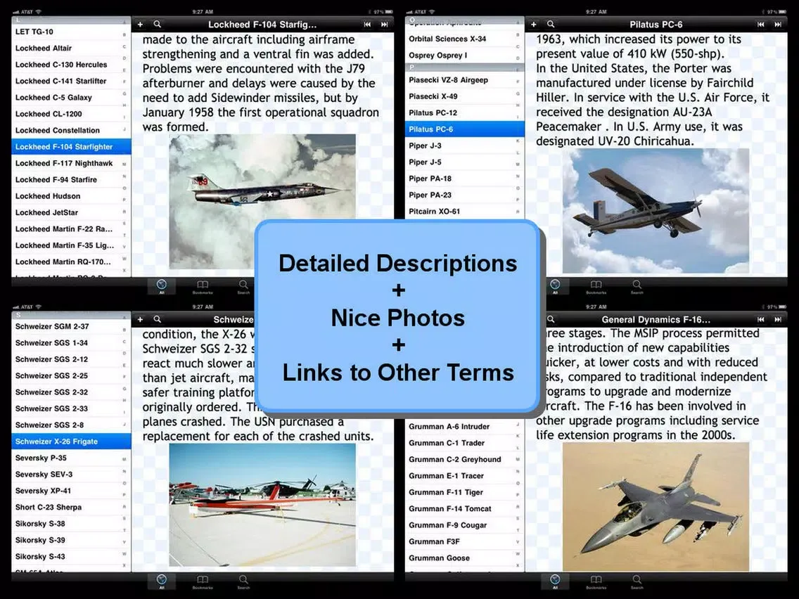 صور US Army Aircraft Bible iPad 