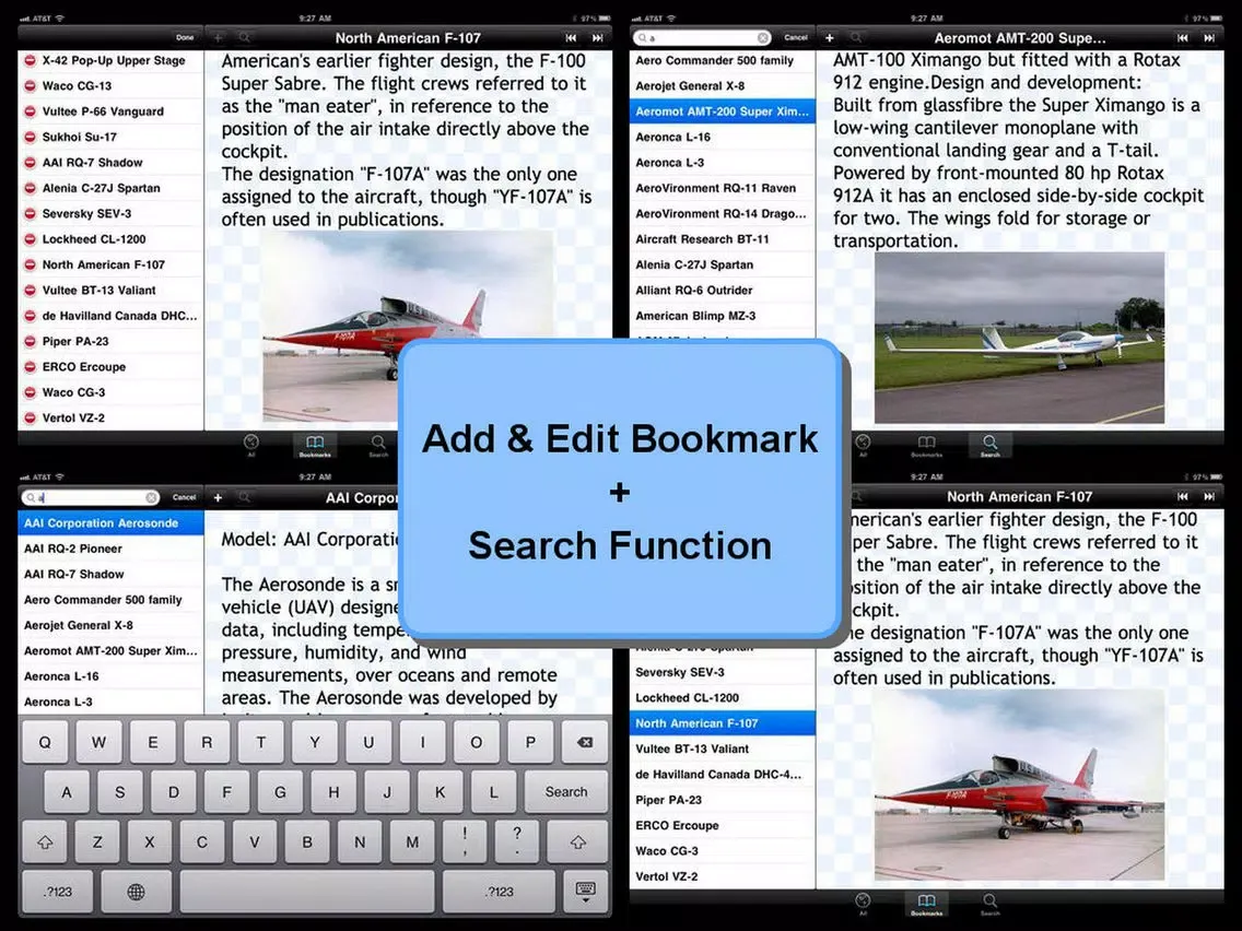 صور US Army Aircraft Bible iPad 
