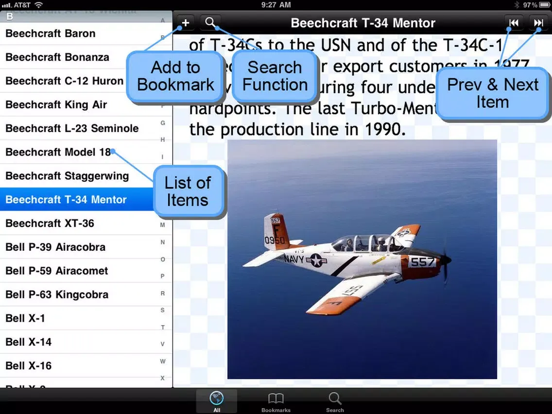 صور US Army Aircraft Bible iPad 