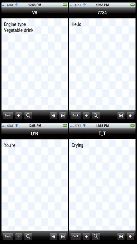Internet Slang Dictionary Screenshots