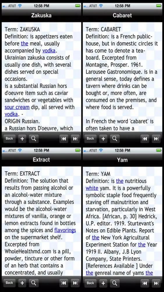 Glossary of Food Science Terms স্ক্রিনশট