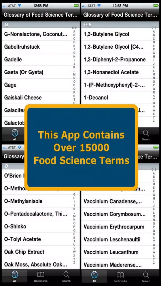 Glossary of Food Science Terms স্ক্রিনশট