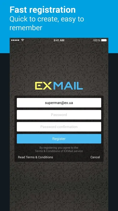 Tangkapan skrin EX Mail - More than just email