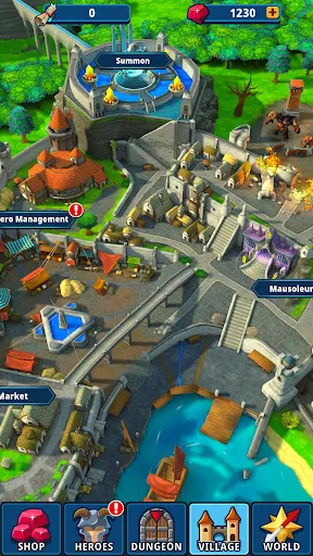 Screenshot di Idle Dungeon Manager - PvP RPG