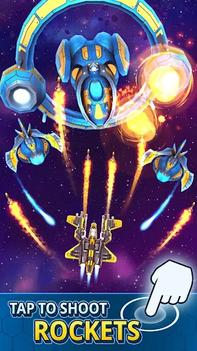 Ảnh chụp màn hình của Idle Space Legend: RPG Clicker