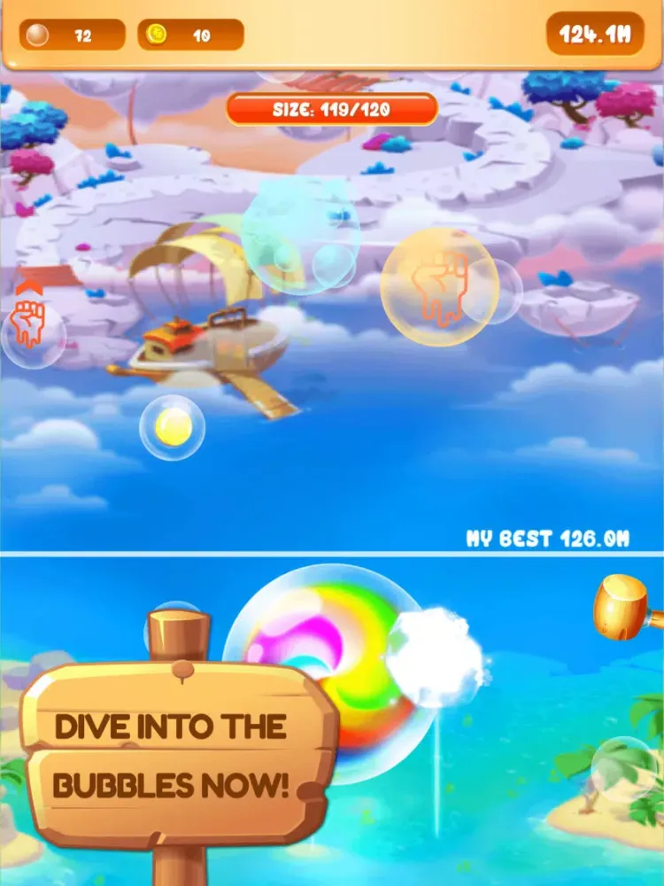 تصاویر Jump Ball Road: Run And Hop Up iPad 