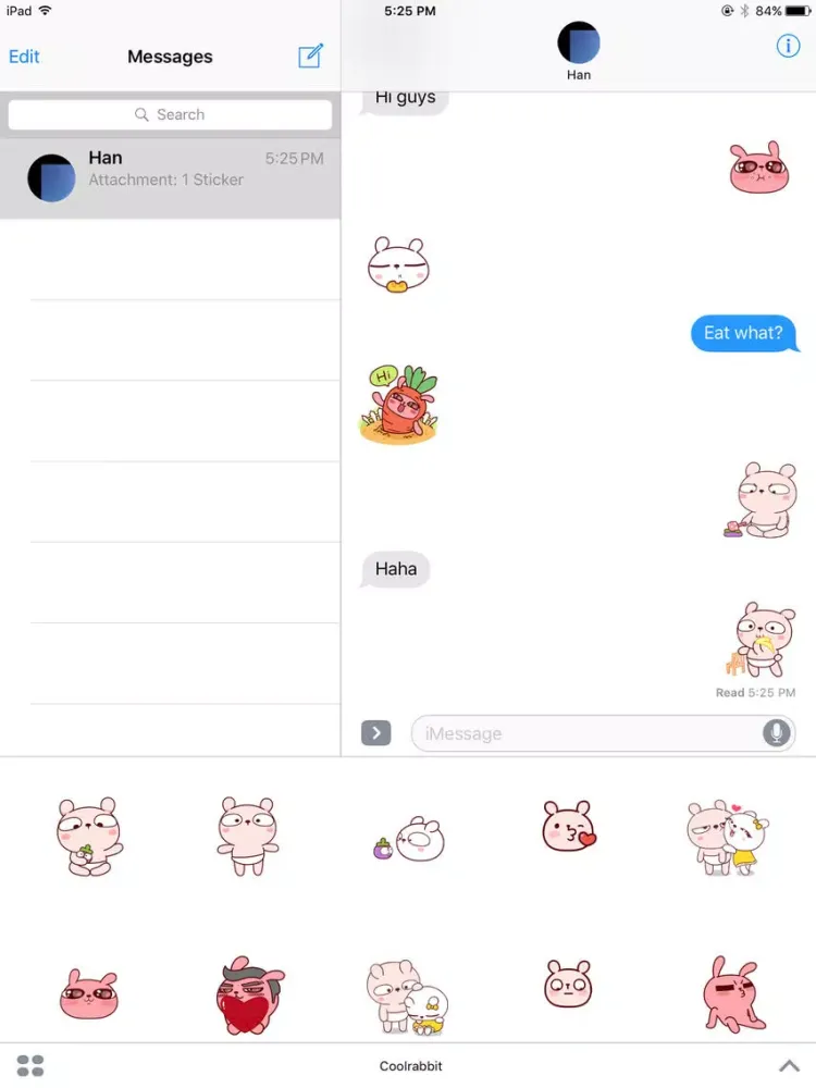 تصاویر ColdRabbit Stickers iPad 