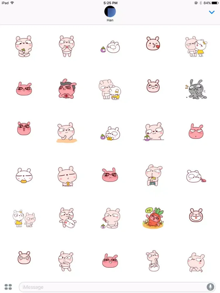 تصاویر ColdRabbit Stickers iPad 