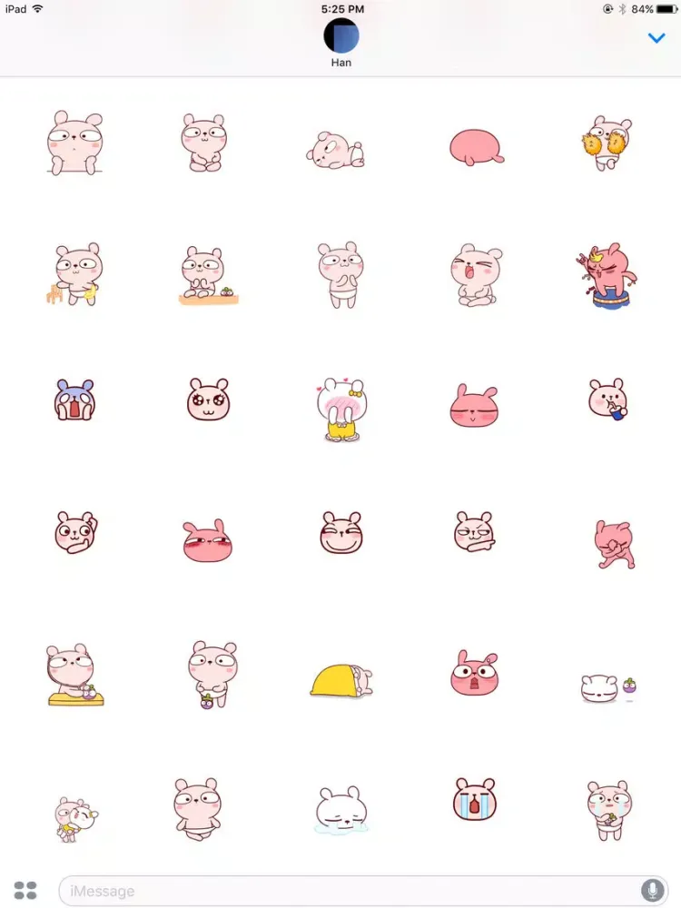 تصاویر ColdRabbit Stickers iPad 