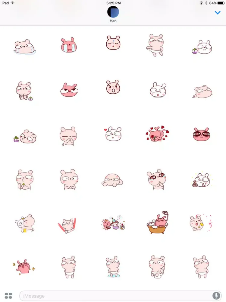 تصاویر ColdRabbit Stickers iPad 