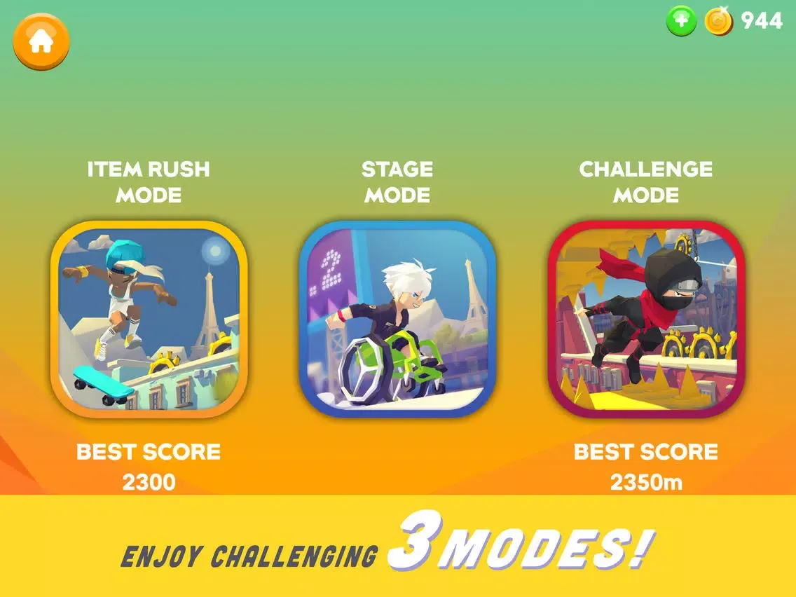 Smashing Rush : Parkour Run iPad  स्क्रीनशॉट