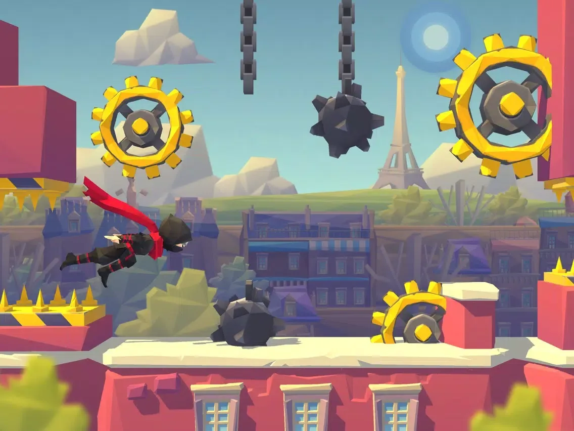 Smashing Rush : Parkour Run iPad  स्क्रीनशॉट