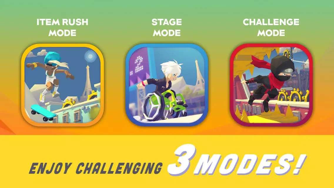 Smashing Rush : Parkour Run स्क्रीनशॉट