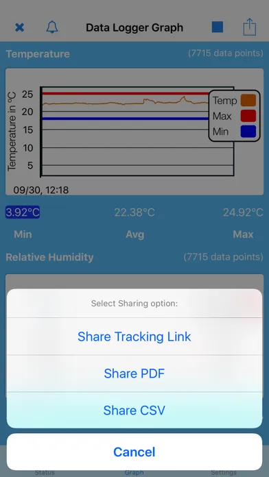 Tangkapan layar FlashLink BLE