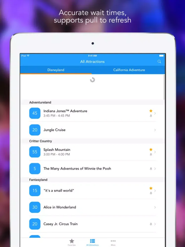 MagicMinutes for Disneyland iPad  Ekran Görüntüleri