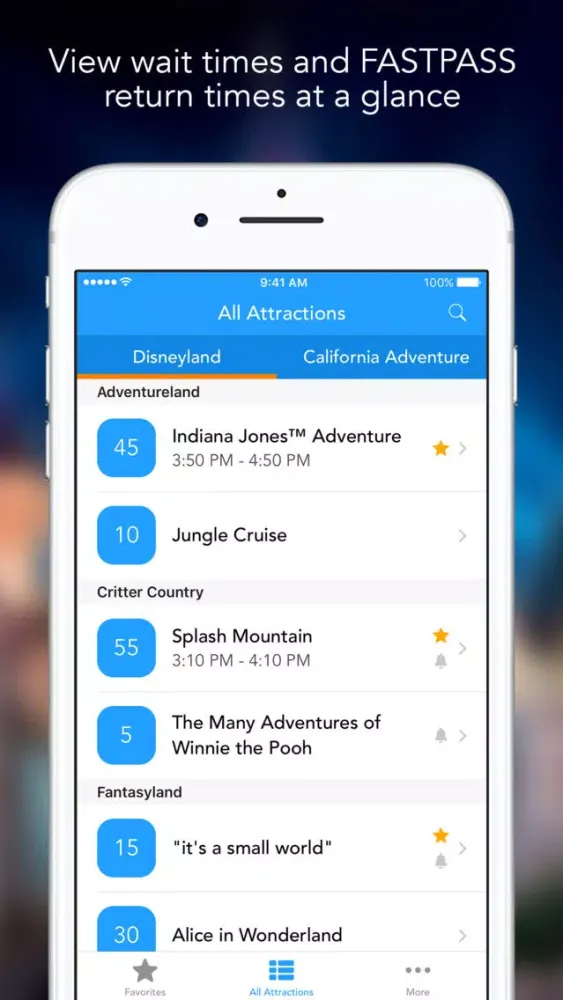 MagicMinutes for Disneyland Ekran Görüntüleri