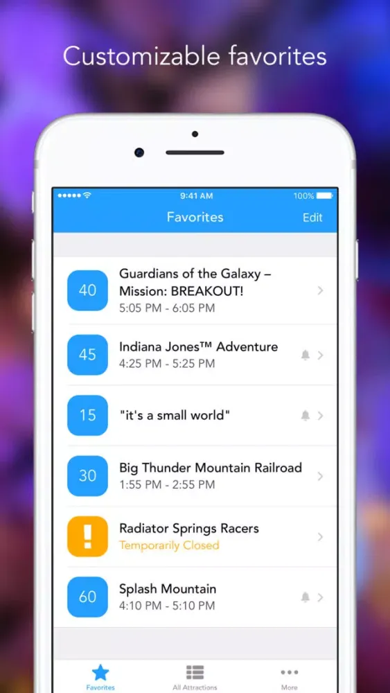 MagicMinutes for Disneyland Ekran Görüntüleri