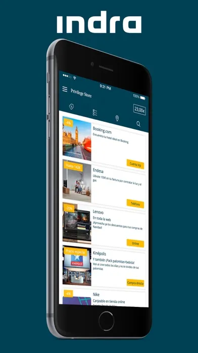 Privilege Store سکرین شاٹس