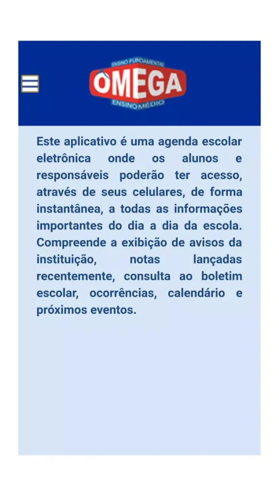 Cólegio Omega Caxias JP Ekran Görüntüleri