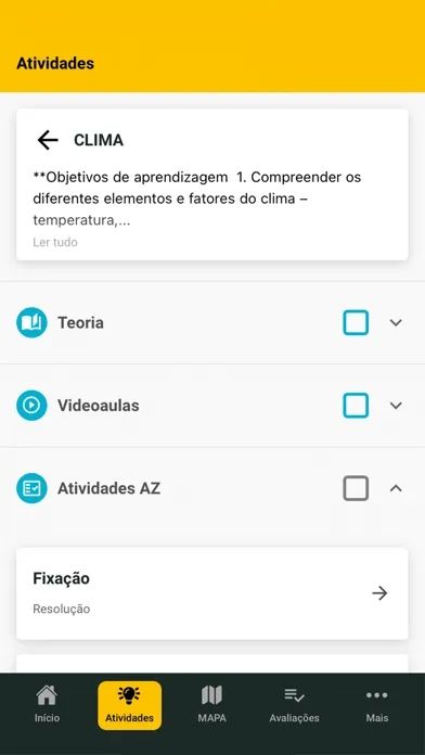 Скриншоты Aluno Rede AZ