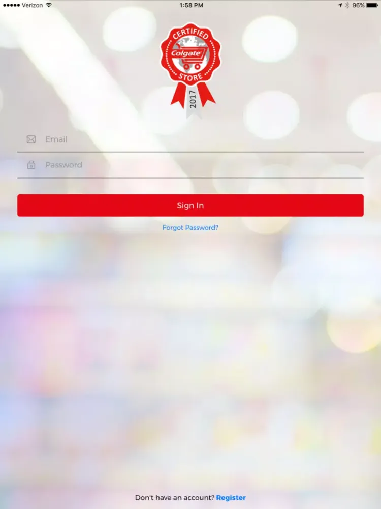 Скриншоты Colgate Certified Store iPad 
