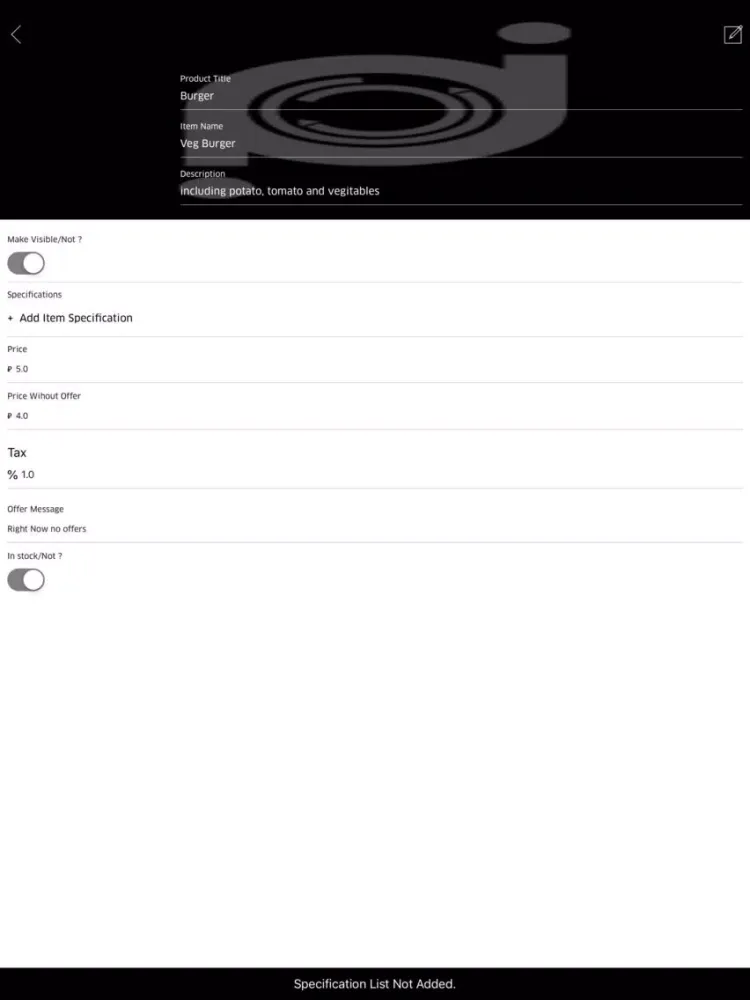 Coli Store iPad  स्क्रीनशॉट