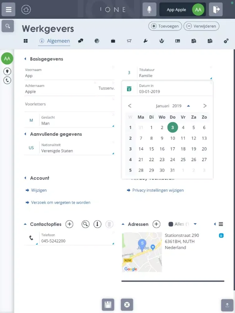 iONE Develop iPad 应用截图