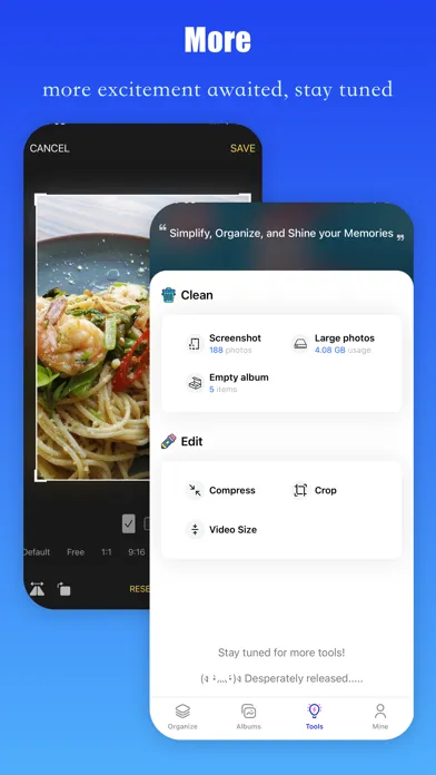 ภาพหน้าจอของ Cleaner - Photo Manager