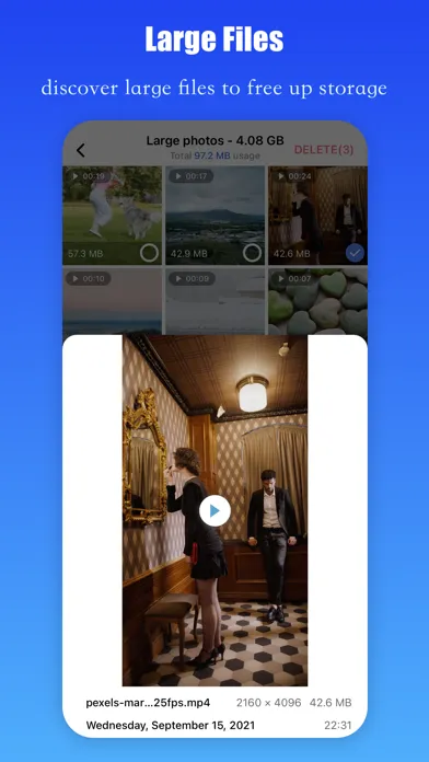 ภาพหน้าจอของ Cleaner - Photo Manager