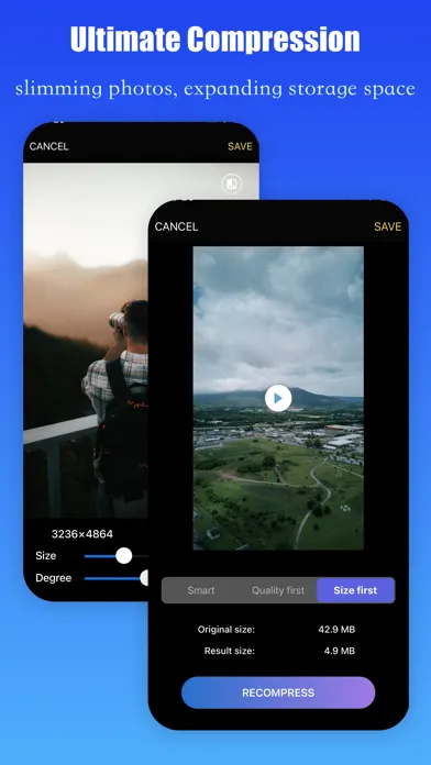 ภาพหน้าจอของ Cleaner - Photo Manager